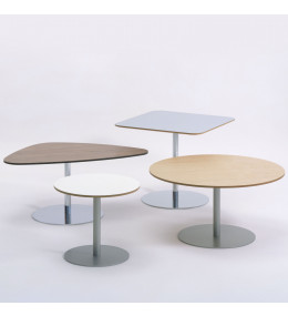 Hm20 Tables are available in six tabletop shapes