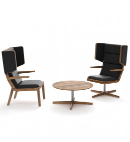 Jentle Lounge Chairs and Jentle Coffee Table