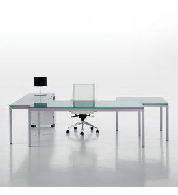 Link Executive Modular Glass Desk