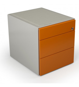 Mia Ped Pedestal 2 drawers + 1 stationery drawer