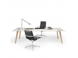 Bevel Office Desk by Norbert Geelen