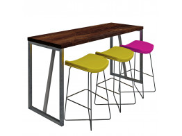 Black Raw Poseur Table