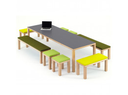 Bosa Tables and Bench Seating