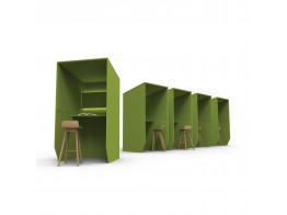 BuzziBooth Acoustic Desk Booths