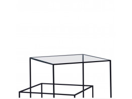 Thin Black Low Table by Cappellini