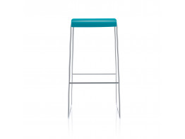 Fina Bar Stool with Stackable Sled Base