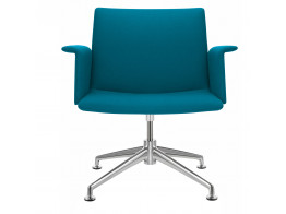 Fina Easy Chair with Upholstered Armrests