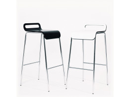 Form Bar Stool With Four-legged Base