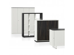Grand Slam Office Storage Range is available in a wide range of finishes