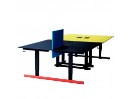 Grid Height Adjustable Bench Desks