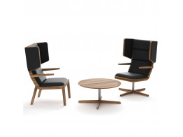 Jentle Lounge Chairs and Jentle Coffee Table