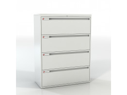800 Series Lateral Filing 4 Drawer Unit