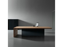 Kyo Olmo Executive Desk by Apres