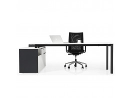 Koleksiyon Lean Office Desk with Pedestal 