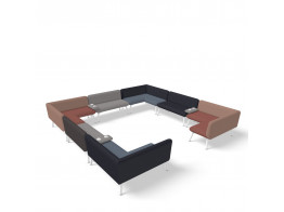 Myriad Sofa Work Place Huddle Solution