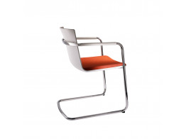 Neos Cantilever Chairs - white frame