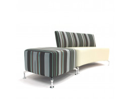 Path Sofa Concave Unit with Stool