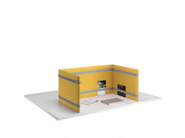 Pli Desk Divider Privacy Screen