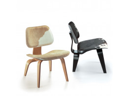 LCW Calf's Skin Plywood Group Chairs