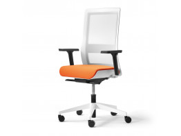 Poi Office Chair with white frame