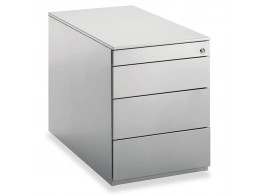 professional pedestal 3 box drawers + 1 stationery drawer