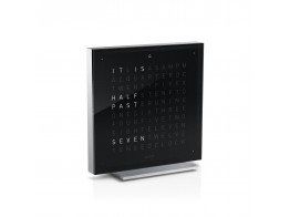 QLOCKTWO TOUCH Desk Clock in black