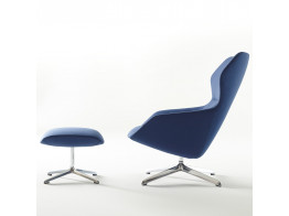 Ray Lounge Chair and Ottoman