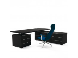 Senior Executive Desk with Return Cabinet