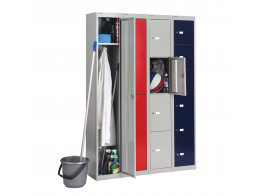 CLK Storage Lockers with Wardrobe Unit