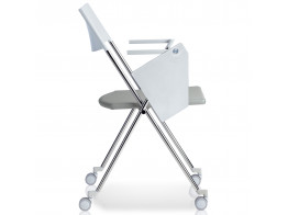 Strym Training Chair on castors with writing tablet