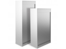 Vertical Tambour Office Cupboards