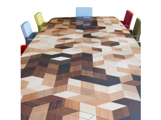 Custom Marquetry Tables