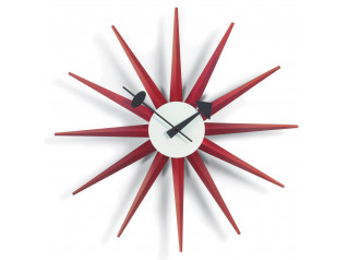 Sunburst Clocks, Red