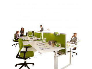 Temptation Twin Bench Desks