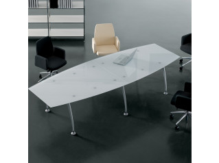 Tiper Glass Meeting Table