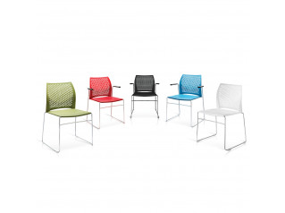 Xpresso Three Stacking Chairs