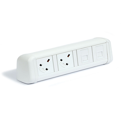 Contour Desktop Unit - White