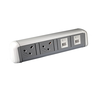 Contour Desktop Unit - Grey