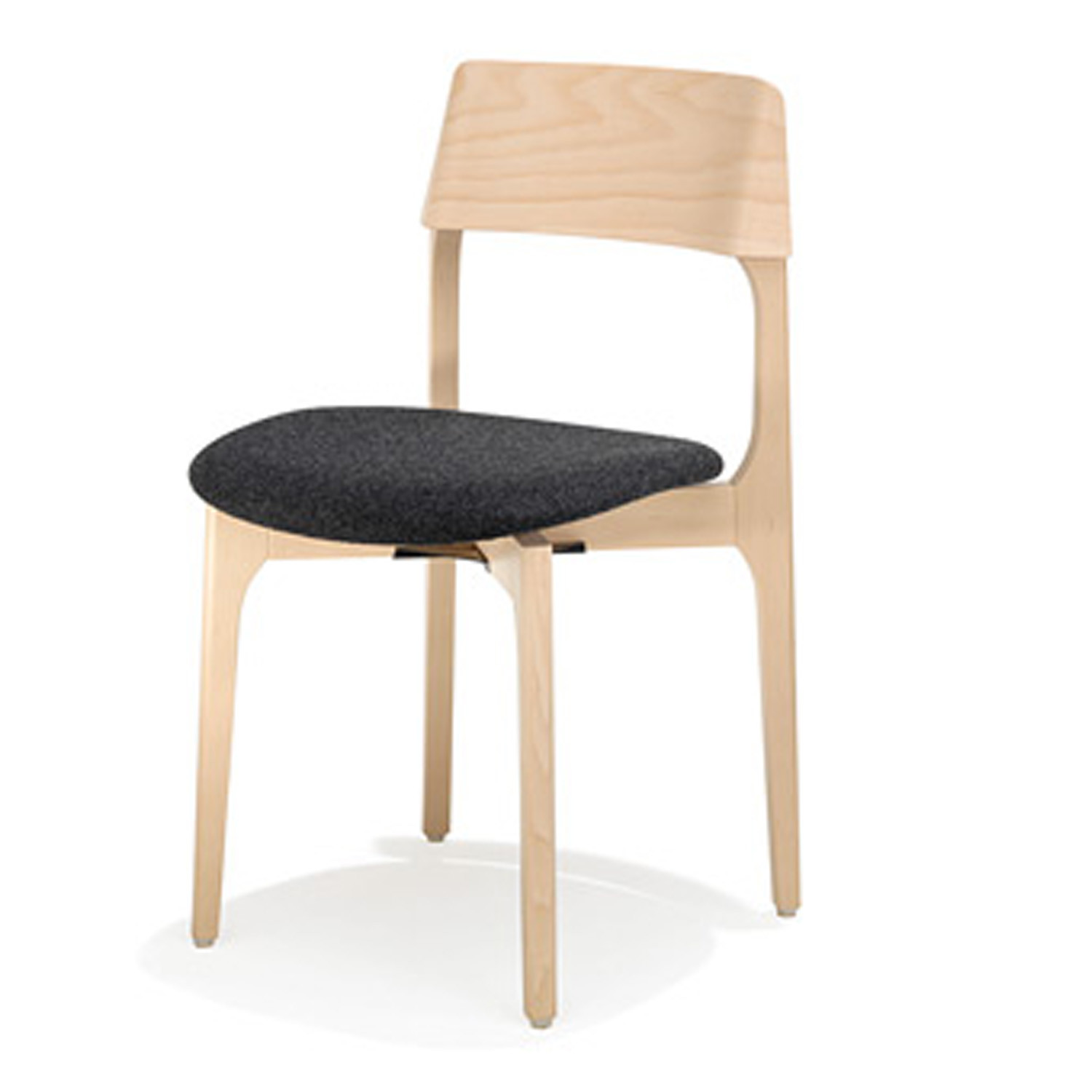 1010 Bina Chair with upholstered seat