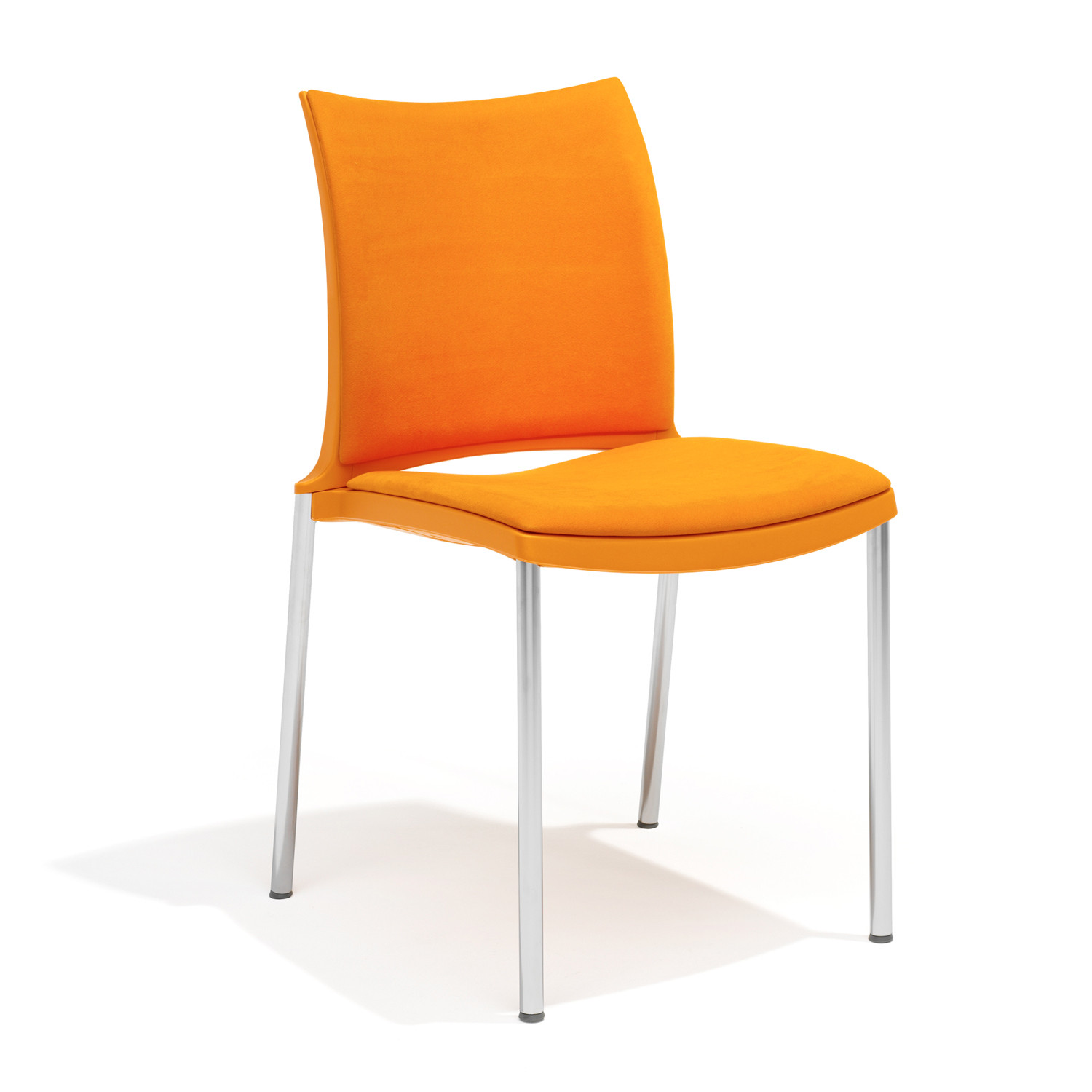 Hola 4-Legged Chair with upholstered seat and back