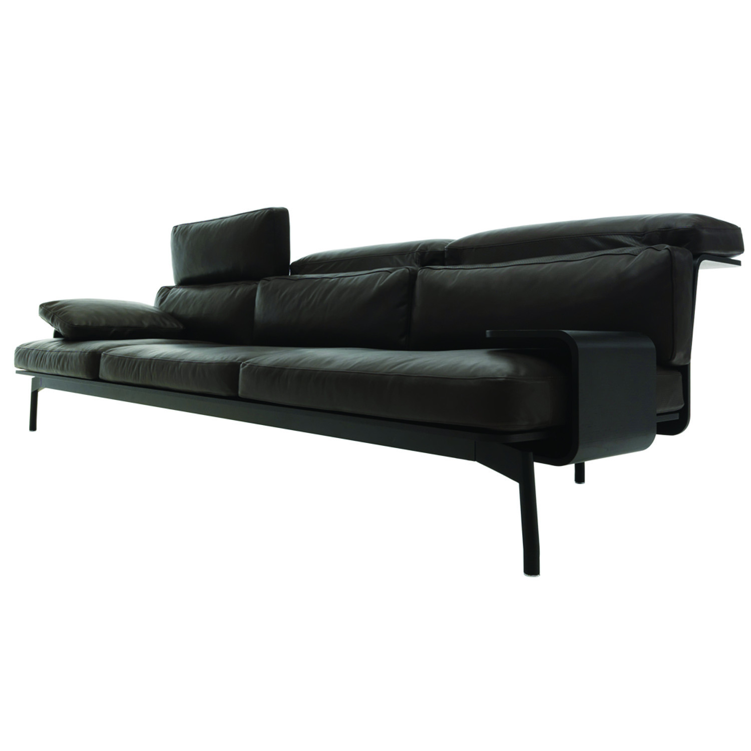 288 Sled Sofa Adjustable Backrest