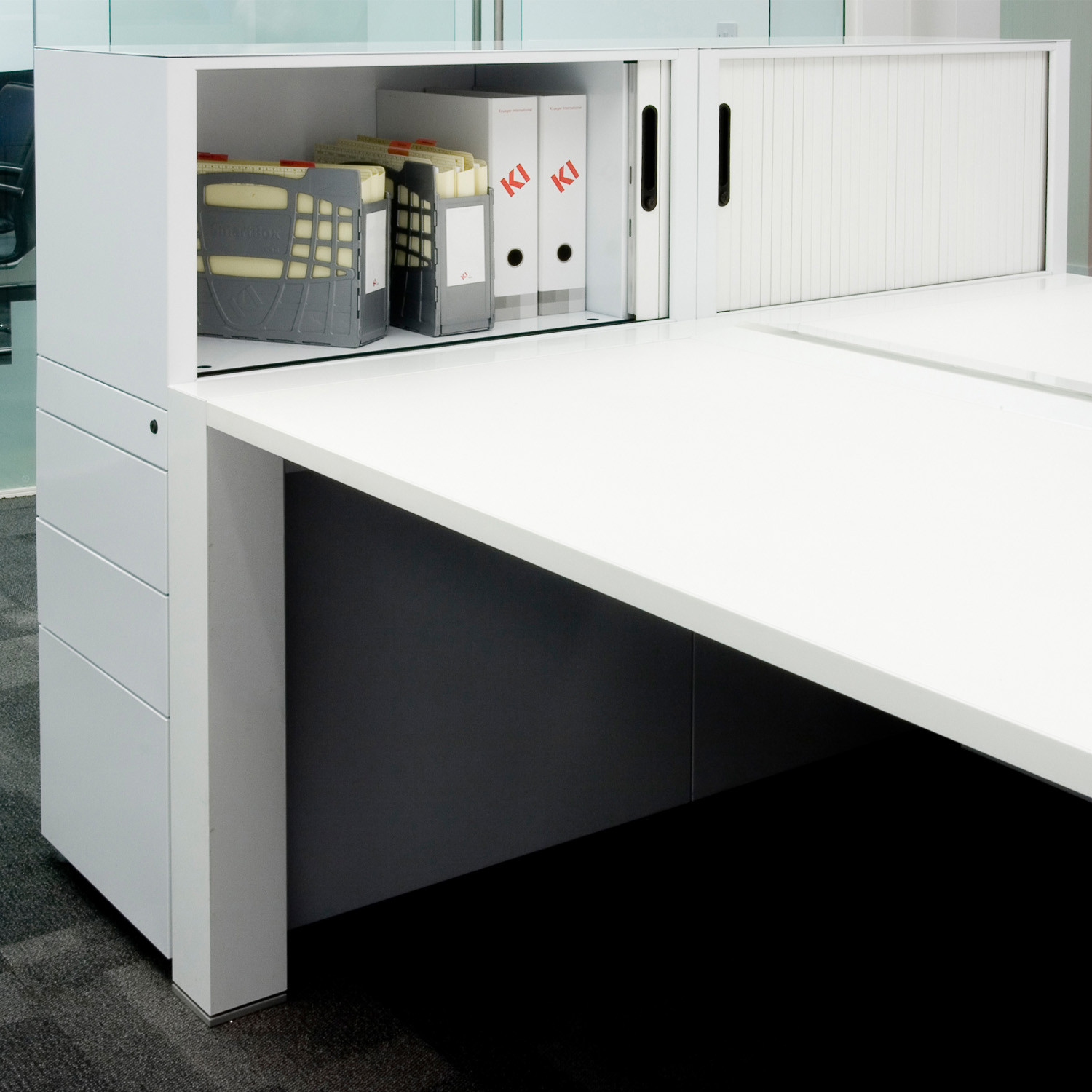 400 Series Tambour Storage by KI