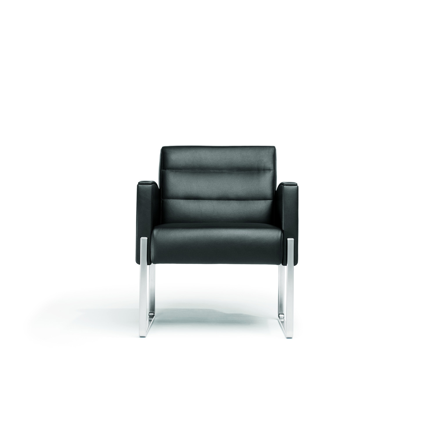 5070 Vega Armchair upholstered in leather