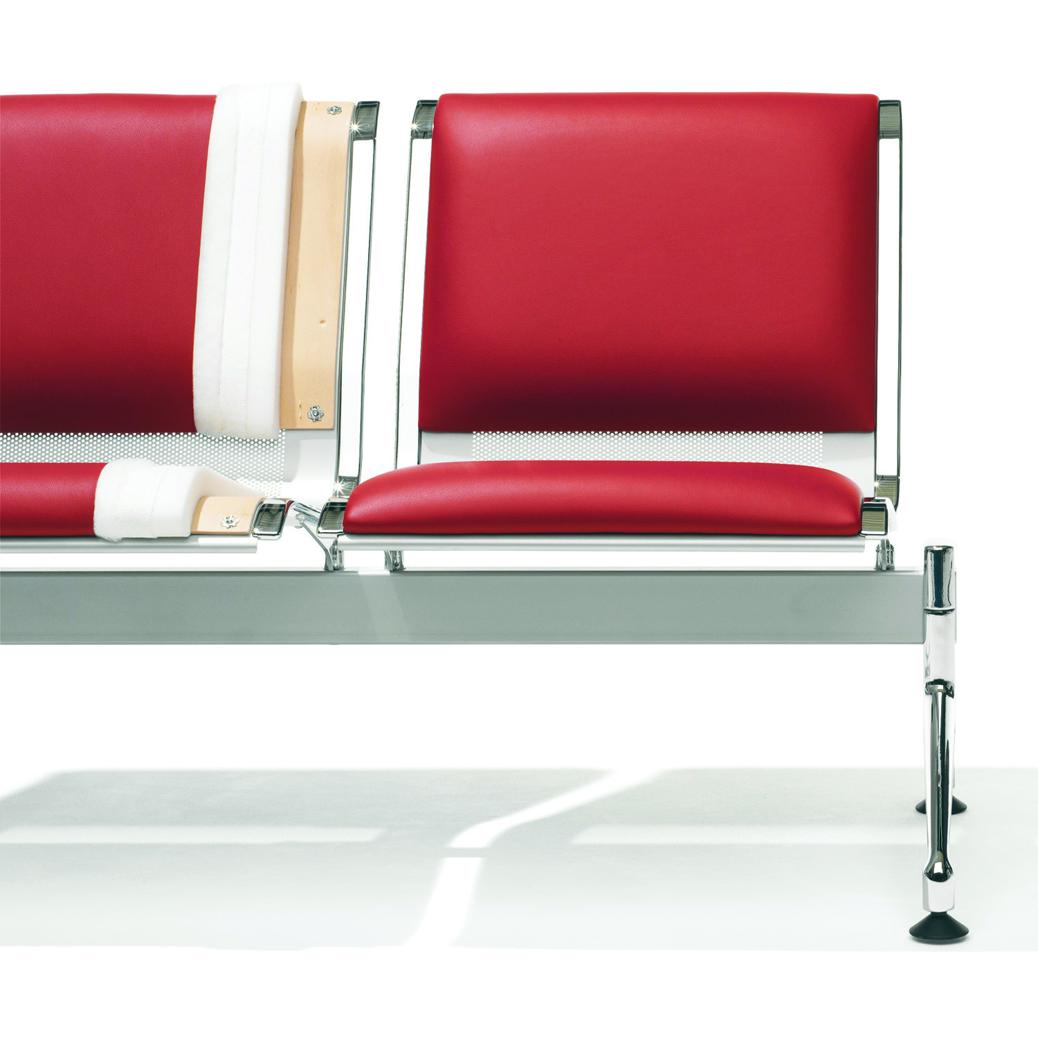 7100 Terminal Chair with fom seat pad and foam back pad
