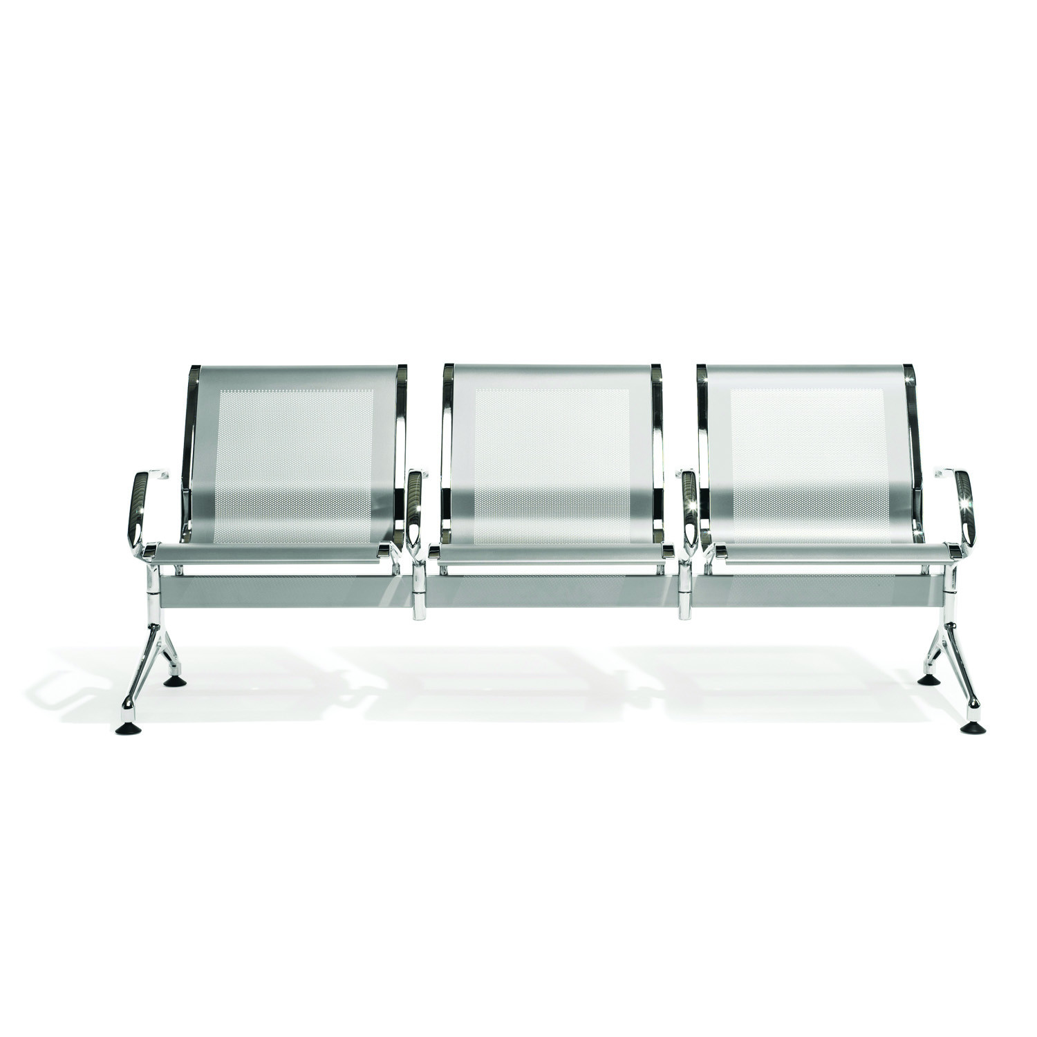 7100 Terminal Bench with steal seat and backrest