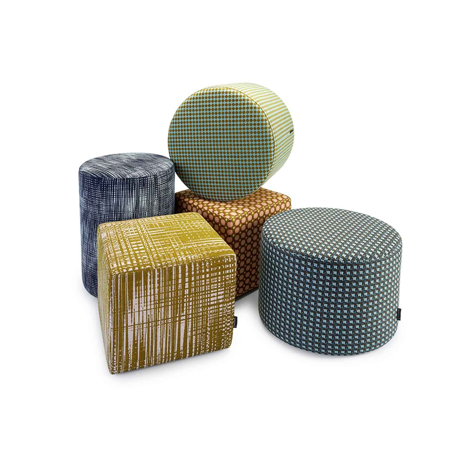 Allsorts ottas in various colours