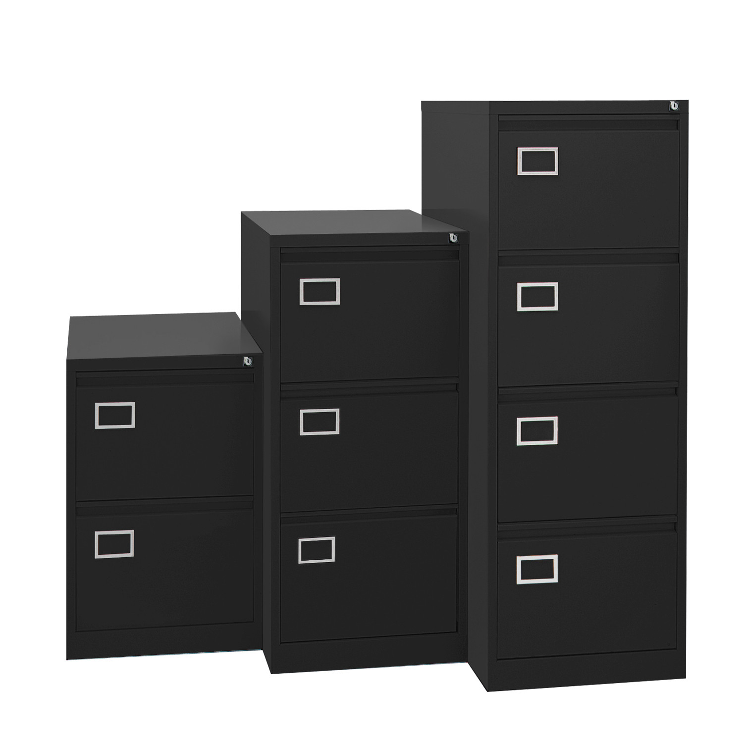 AOC Filing Cabinets in 2, 3 and 4 Drawer Height