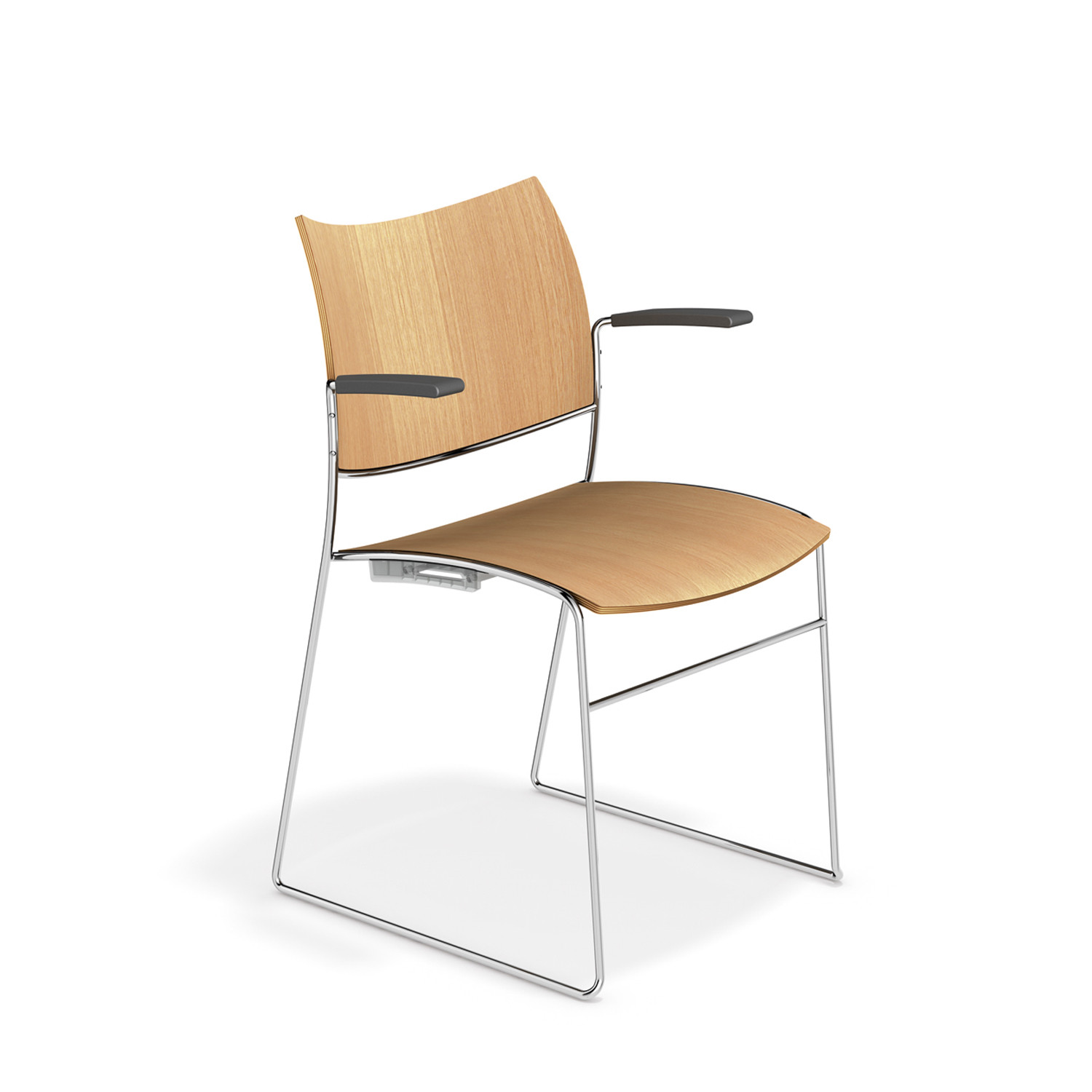Curvy Chair in Veneer