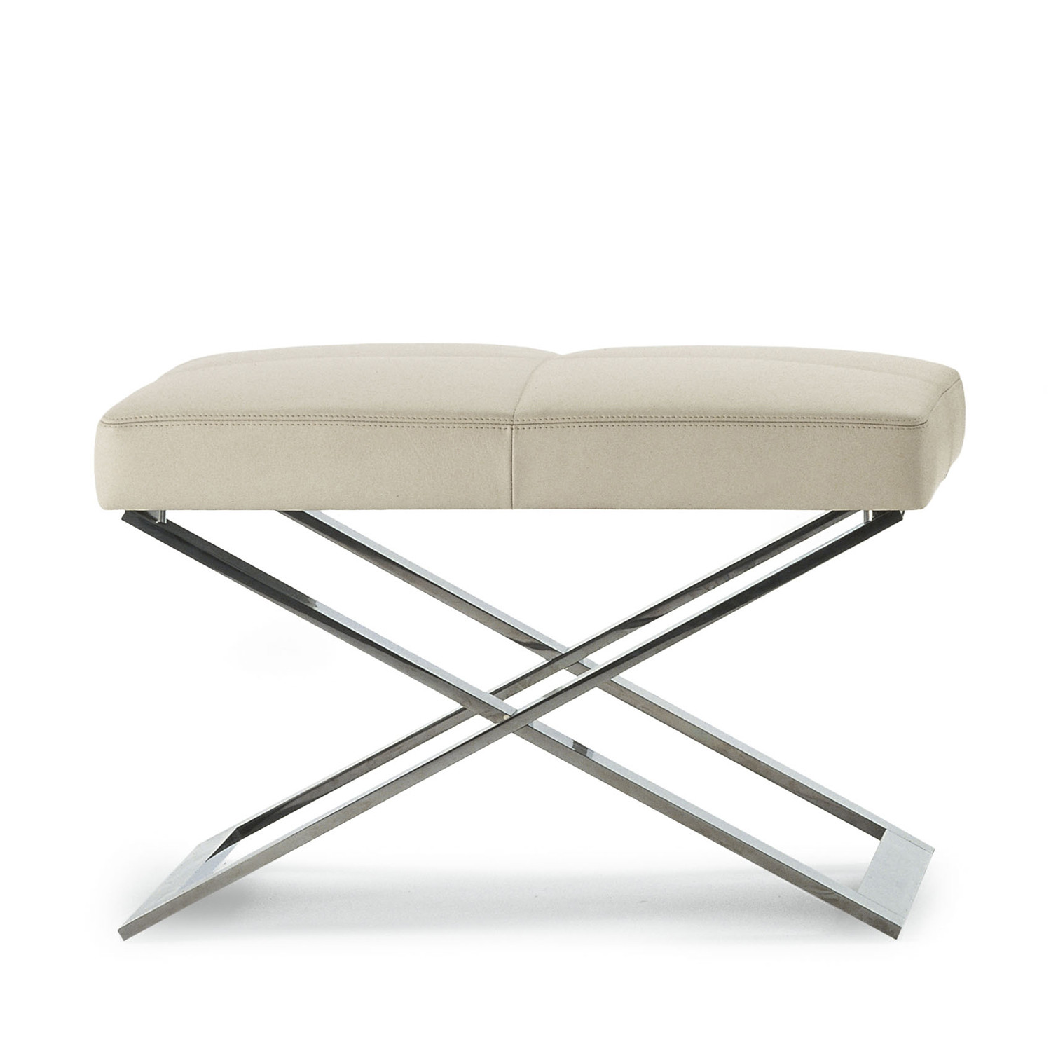 Aster X Pouf Footstool from Poltrona Frau