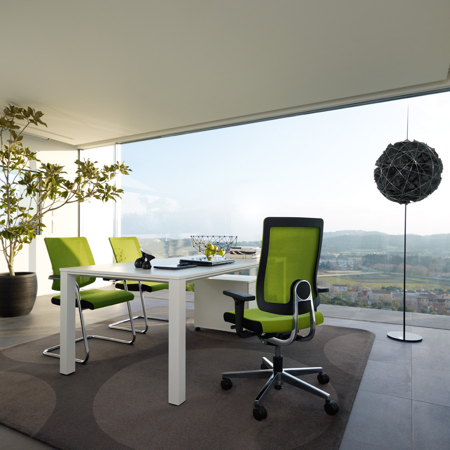 Black Dot Net Executive Mesh Backrest Chair